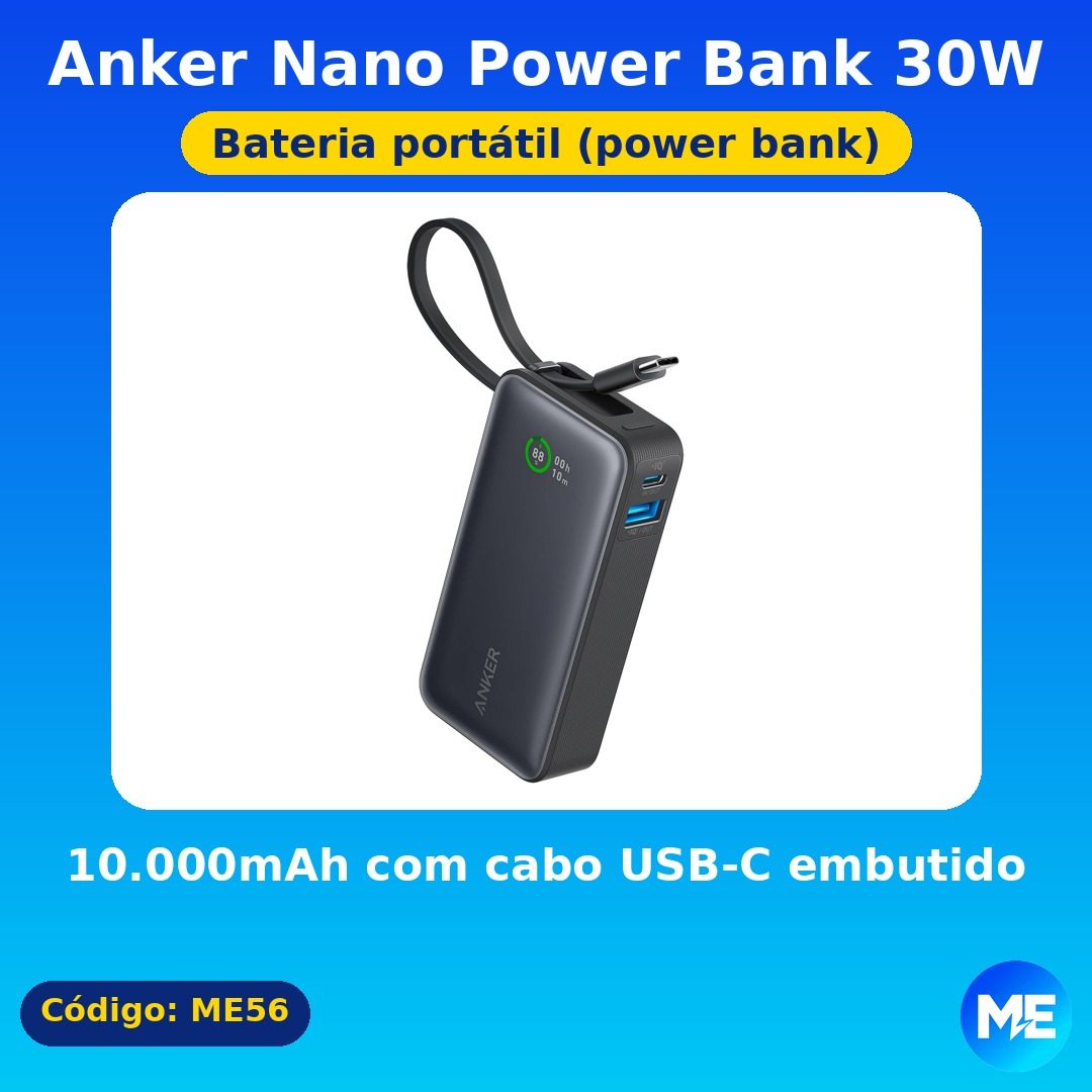 Anker Nano Power Bank 30W
