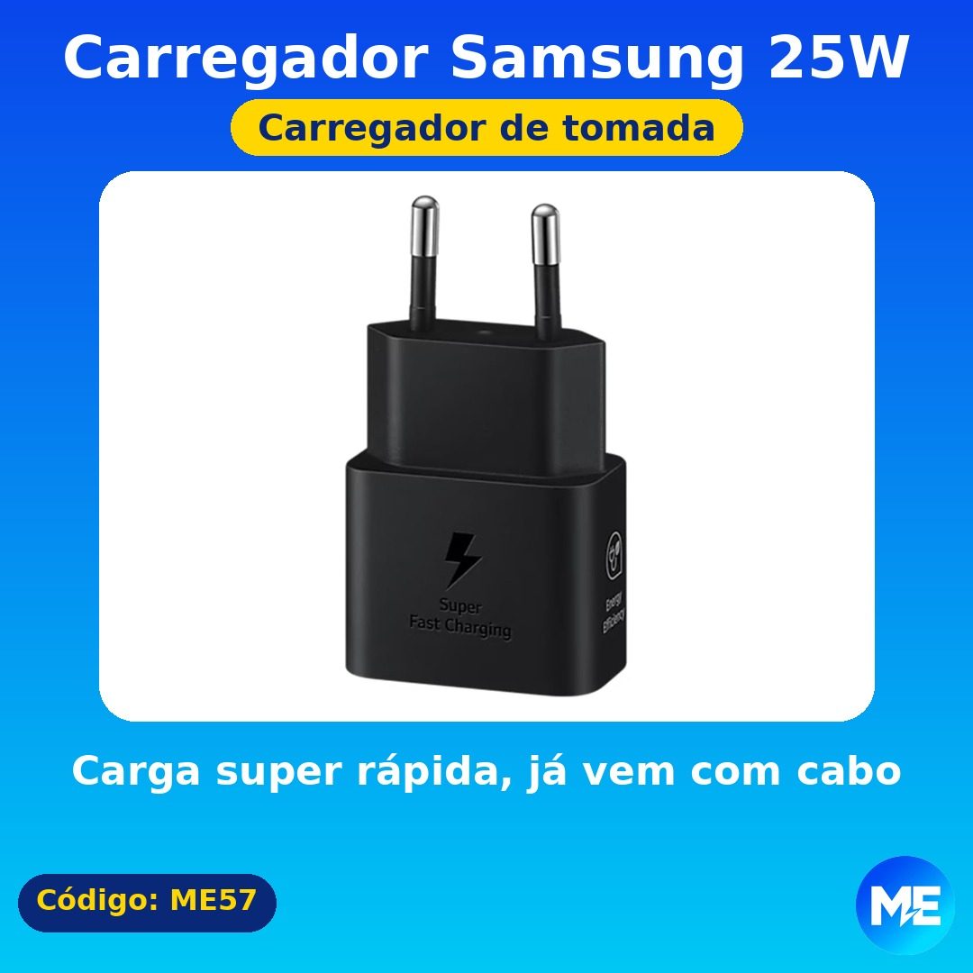 Carregador Samsung 25W